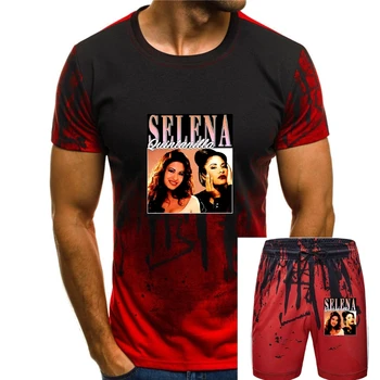 Футболка Selena Quintanilla в винтажном стиле 90-х, футболка Selena Quintanilla унисекс, Мужская одежда