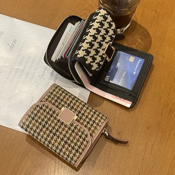 Настоящая сумка для самовывоза, маленькая сумочка, встроенная сумка, женский нежный высококачественный новый кошелек с зажимом для денег большой емкости, с несколькими картами