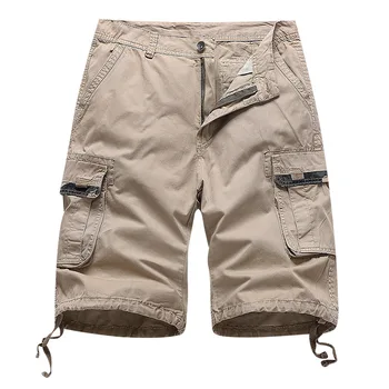 Модная одежда Мужские шорты-карго Летние короткие брюки Мужские повседневные хлопчатобумажные шорты Размер 30-40