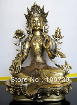 Патунг Будда Тара Хиджау Перунггу Тибет 28 см