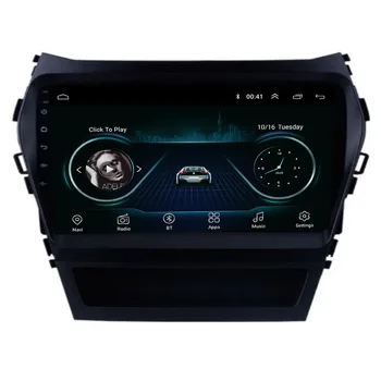 Carplay Android 12 для Hyundai Santa Fe 3 IX45 2013 2014 2015 2016 Автомобильный радиоприемник Мультимедийный плеер Видео GPS IPS навигация 2Din DVD