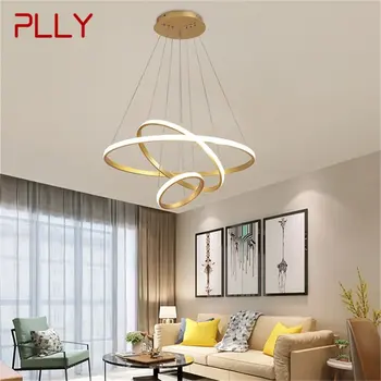 Подвесные светильники PLLY Nordic, круглая современная светодиодная лампа, креативное приспособление для украшения дома