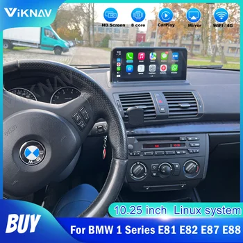 Автомагнитола с системой Linux для BMW 1 серии E81 E82 E87 E88 Автомобильный мультимедийный Android автомагнитола iDrive беспроводной carplay
