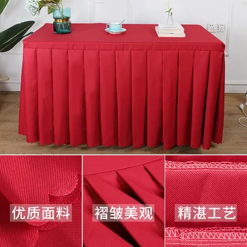 Скатерть индивидуальная скатерть для длинных прямоугольных столов конференц-table_Ling311