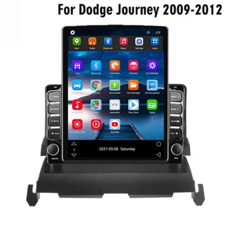 Tesla Style DSP IPS Android 12 для Dodge Journey 2009-2012 Автомобильный радиоприемник, мультимедийный видеоплеер, навигация GPS, Iphone Carplay