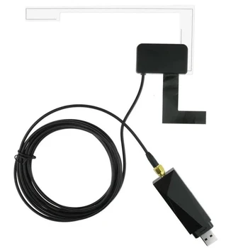 DAB + Антенна с USB-адаптером, автомобильный радиоприемник Android, стереоприемник GPS, плеер для универсального использования