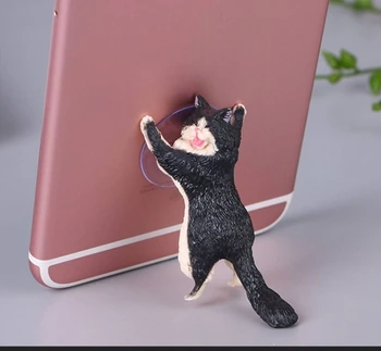 Подставка для телефона на присоске Cat Charm