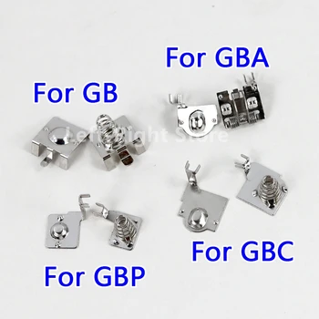 100 комплектов для замены клемм аккумулятора GB GBA GBC GBP, пружинных контактов для консоли nintendo Game Boy Advance