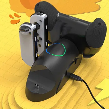 Зарядное Устройство Для Nintendo Switch Joy-con Зарядная Док-Станция Для Nintendo Switch Pro Подставка Для Зарядки Геймпада Аксессуары
