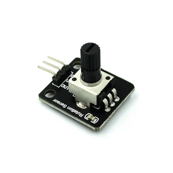Модуль аналоговой ручки поворотного потенциометра для электронных блоков Arduino