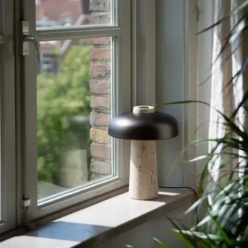 Датская дизайнерская настольная лампа с обратным расположением, ночник в скандинавском стиле 
