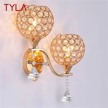 Настенные светильники TYLA Современные светодиодные Двухламповые Креативные роскошные декоративные элементы для домашнего прохода