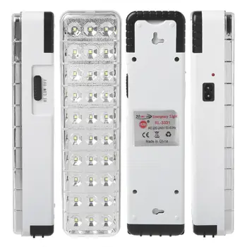67JE 30LED Многофункциональная аварийная лампа Перезаряжаемая LED Safety 2 для дома