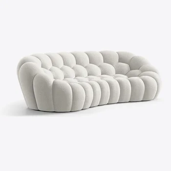 Обновите свою гостиную тканевыми диванами Linlamlim - Стильные дизайнерские комплекты облачных диванов Bubble Couch, пушистый тканевый диван
