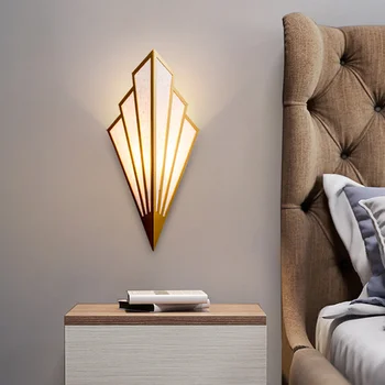современный светодиодный светильник для деревянного зеркала penteadeira, светильник для спальни, светильник cabecero de cama рядом с лампой, подвесной светильник для комнаты