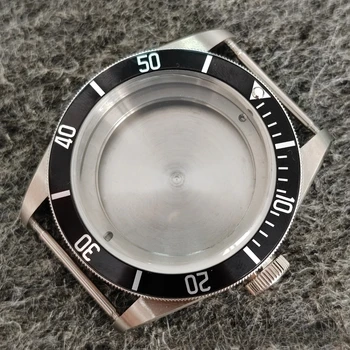 41 мм для часов Rolex Submariner в стиле Корпус из минерального стекла, ремешок из нержавеющей стали, подходит для механизма NH35 / 36 из 316 стали