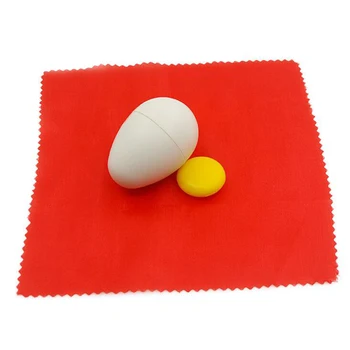 1 комплект шелка для яйца (с желтком) Появляются фокусы, Яйцевая магия, реквизит для сценических трюков крупным планом, Забавные игрушки для детей
