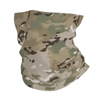 Мультикамерная военная камуфляжная зимняя грелка для шеи, женская Ветрозащитная повязка на голову, шарф для походов, военная камуфляжная гетра, повязка на голову