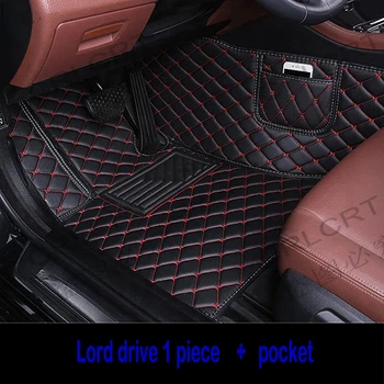 CRLCRT изготовленные на заказ Автомобильные коврики для Nissan X-TRAIL QASHQAI LIVINA GENISS SYLPHY TEANA TIIDA TIIDA GTR Bluebird Auto accessorie
