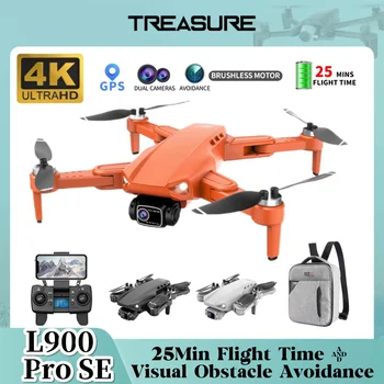 L900 PRO SE Drone 5G WIFI FPV 4K Профессиональная сверхчистая камера RC Квадрокоптер с бесщеточным мотором, мини-Дрон, игрушки с GPS