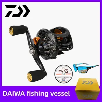 DAIWA Новая Рыболовная Намоточная Машина Water Droplet Wheel 7.2: 1 Высокоскоростная Машина Для Намотки Приманки 8 КГ Сверхсильный Магнитный Тормоз