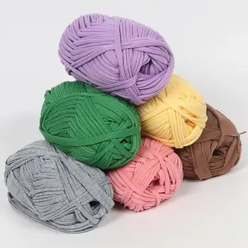 Полезная нить для вязания крючком Мягкая яркая цветная сумка-одеяло Поставка магазина вязальных ниток для рукоделия
