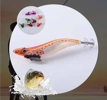 Длинный заброс 3,3 г Япония Светящаяся Джиг-головка джиг для кальмаров джиг для осьминога джиг для осьминога приманка морская джиговая игра рыболовная приманка крючки для кальмаров