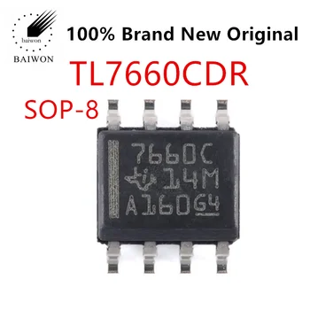 100% Оригинальные микросхемы TL7660CDR SOIC-8 CMOS преобразователь напряжения