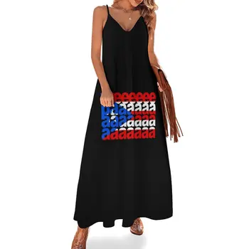 Флаг Пуэрто-Рико Wepa Пуэрториканский Мем Boricua Цитата Платье Без Рукавов платье лето 2023 женщины