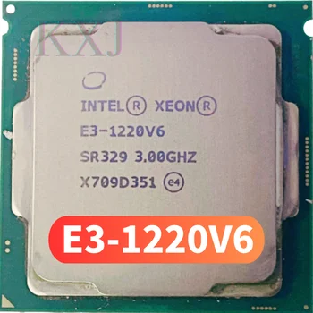 Intle E3-1220V6 3.0 GHz dort cekirdekli islemciler bilgisayar CPU E3-1220 V6 scrattered adet E3 1220 V6