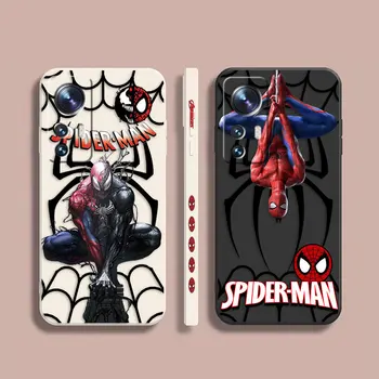 Чехол для телефона Xiaomi 13 12 12T 12S 11 11T 10 10S 9 8 Pro Ultra Lite Case Cover Funda Cqoue Shell Capa Marvel's Dark Spider-Man