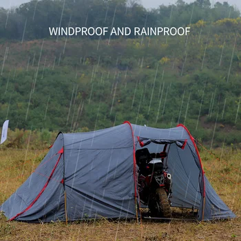 Палатки YOUSKY для кемпинга на открытом воздухе на 1-2 человека, Походная палатка Ourdoors, Непромокаемая Походная палатка для кемпинга на мотоцикле