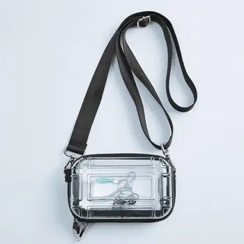 Женская косметичка для хранения большой емкости, портативная дорожная сумка для фитнеса, водонепроницаемая Прозрачная сумка для хранения, сумка через плечо