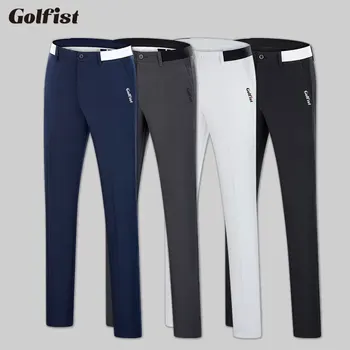 Весенне-осенние мужские брюки для гольфа, быстросохнущие Дышащие Удобные спортивные брюки для отдыха на открытом воздухе, роскошная одежда для гольфа, новинка