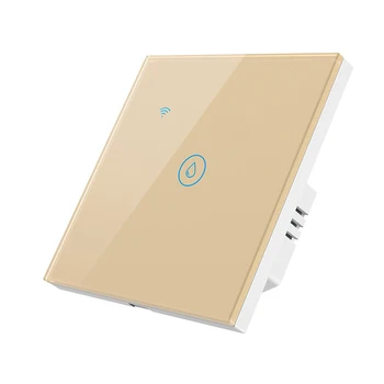 Wifi Smart Switch Переключатели Водонагревателя Tuya ЕС/Великобритания/США/Бразилия Стандартное Роскошное Стекло Голосовое Управление Сенсорный Таймер Alexa Google Home