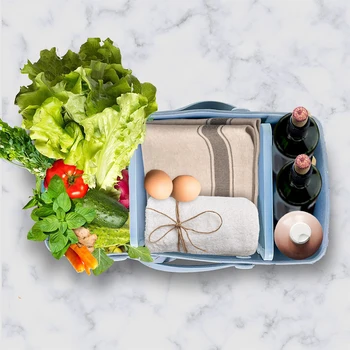 Разделитель сумки Bogg'A на 4 зажима, лоток для закусок, практичное разделение пространства, портативный, прочный, для пикника, Водонепроницаемый, полезный, легко моющийся, организованный