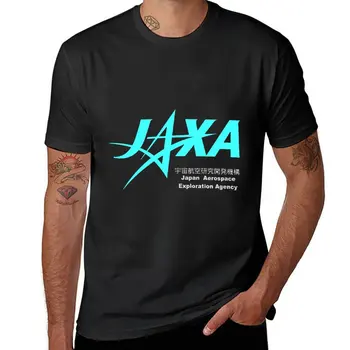 Новый логотип Японского Агентства Аэрокосмических исследований Для темных цветов Футболки спортивные рубашки корейская модная футболка мужские хлопчатобумажные футболки