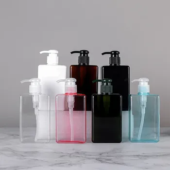 Дорожные бутылочки Бутылка с дозатором жидкого мыла разной емкости Пустая бутылка для шампуня, лосьона для мытья тела, ванная комната